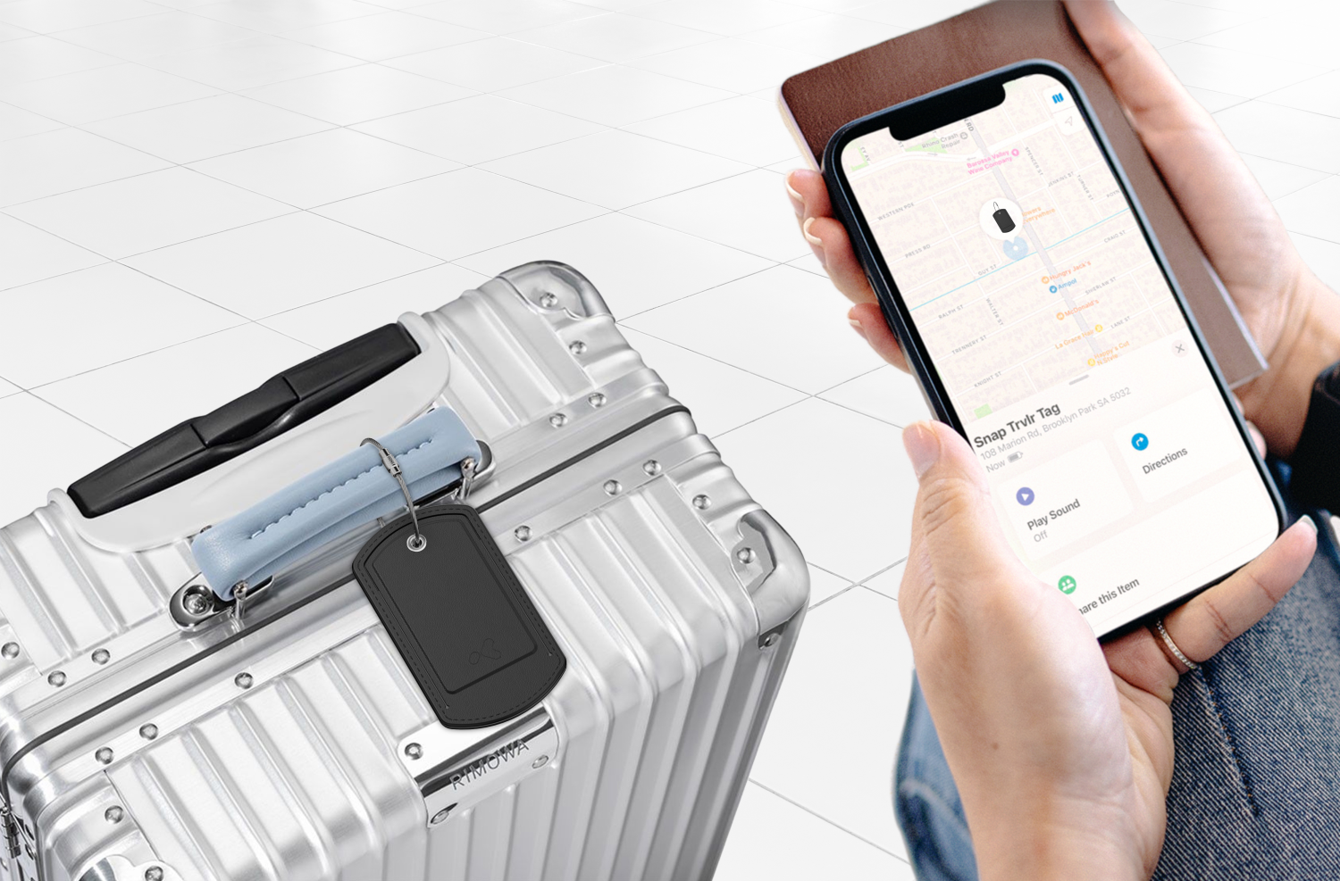 Klip Roam Luggage Tag+
